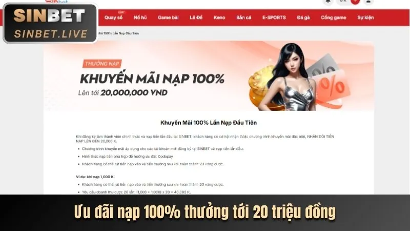 Khuyến mãi hấp dẫn khi đăng ký sx666 win